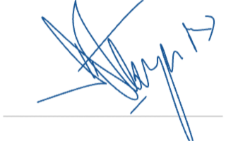 SIGNATURE